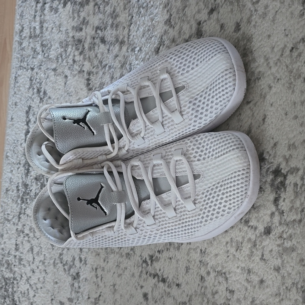 White Jordan's Mens 11